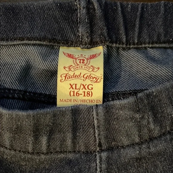 Faded Glory Denim Jeans XL - Picture 2 of 3